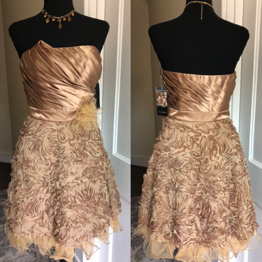 Ella BelleNY beige formal dress